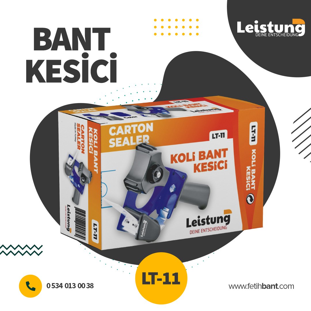 Leistung LT-11 Koli Bant Kesme Makinası