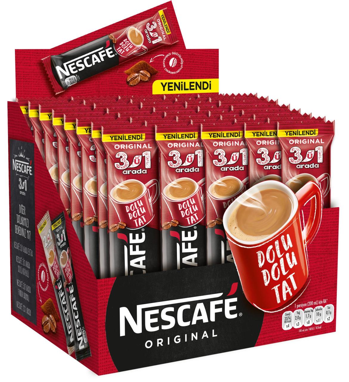 NESCAFÉ 3ü1 Arada Orijinal 72’li Pk