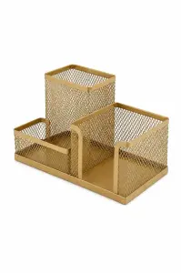 MAS 529 PERFORE DESK ORGANİZER GOLD