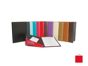 2K 510/ 6  A-5 Suni Deri Sekreterlik Kırmızı
