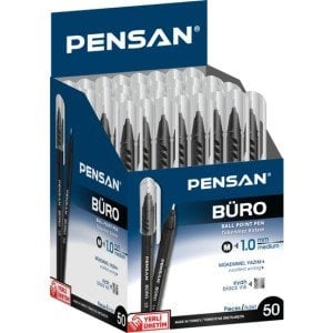 Pensan 2270 Büro Tükenmez Kalem Siyah