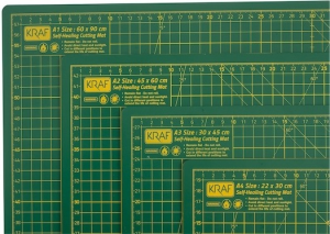 KRAF KESİM TABLASI CUTTING MAT A1 60x90 3001G