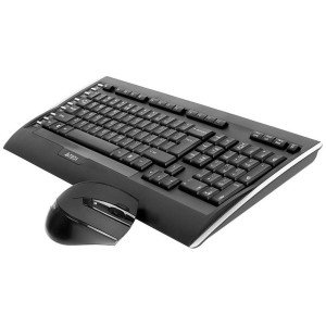 A-4 Tech 9300F Siyah Kablosuz  Q Klavye Mouse Set