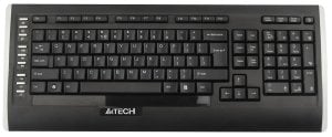 A-4 Tech 9300F Siyah Kablosuz  Q Klavye Mouse Set
