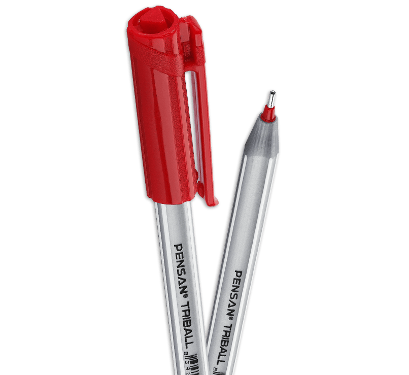 Pensan Triball 1003 Tükenmez Kalem 1.0mm Kırmızı