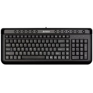 A4 Tech KL-40 F Usb Multimedya Siyah Klavye