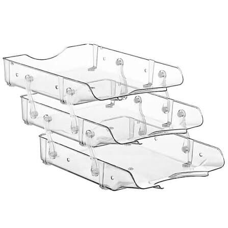 KRAF 829G 3 LÜ EVRAK RAFI ŞEFFAF
