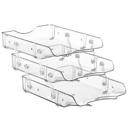 KRAF 829G 3 LÜ EVRAK RAFI ŞEFFAF