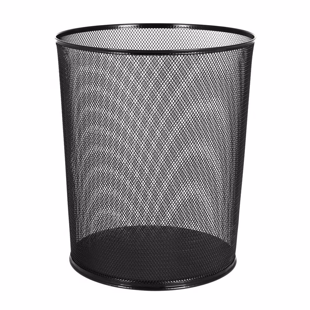MİMAKS D3 METAL ÇÖP KOVASI SİYAH