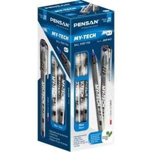 Pensan 2240 My-Tech Tükenmez Kalem 25'li Mavi