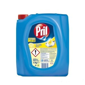 Pril Sıvı Bulaşık Deterjanı Limon 4 Kg