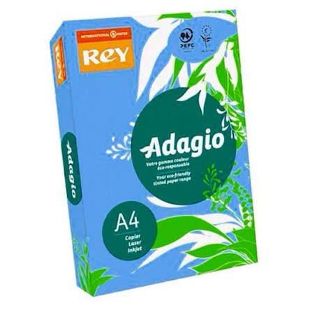 REY ADAGİO FOTOKOPİ KAĞIDI MAVİ 80 GRAM