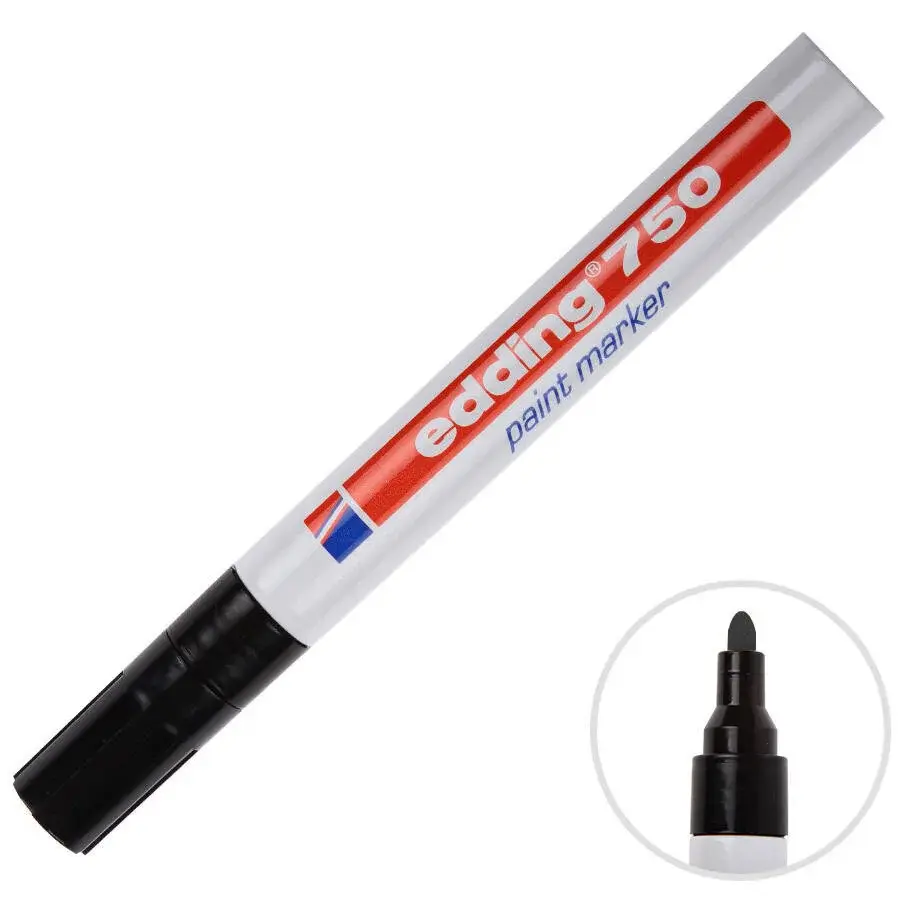 EDDİNG E-750 PAİNT MARKER SİYAH