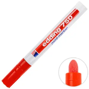 EDDİNG E-750 PAİNT MARKER KIRMIZI