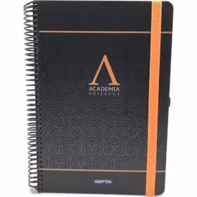 GIPTA 3773 ACADEMİA SPİRALLİ 20x28 100 YP ÇİZGİLİ