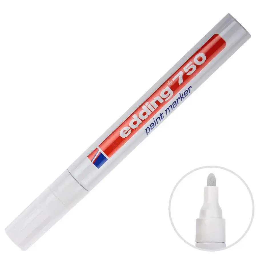 EDDİNG E-750 PAİNT MARKER BEYAZ