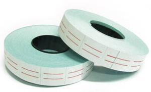 KRAF MOTEX ETİKET 16x23 MM BEYAZ ÇİFT HANE 6600 12 li