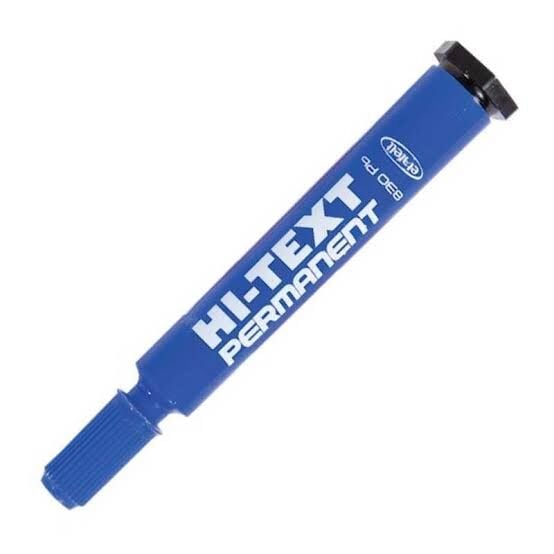 HI-TEXT 830 PB MARKÖR MAVİ YUVARLAK UÇ