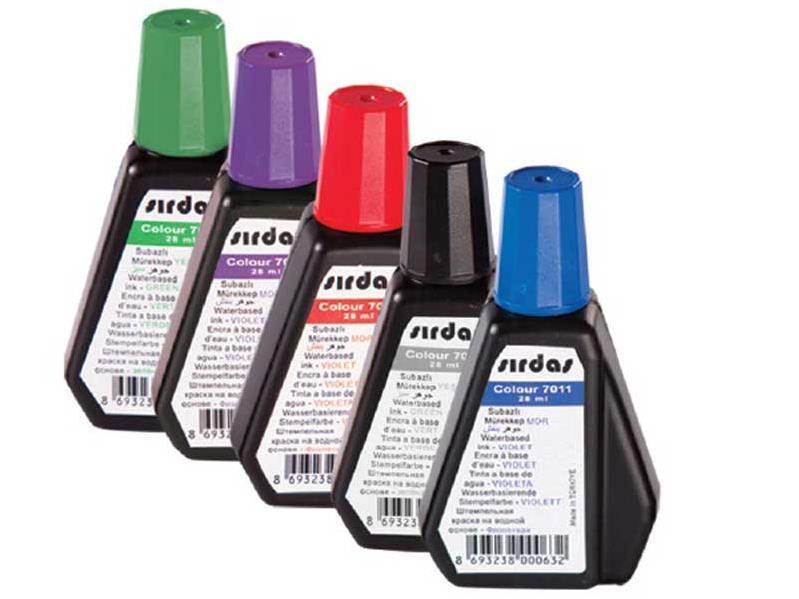 Sırdaş 7011 Kaşe Mürekkebi Siyah 28 Ml