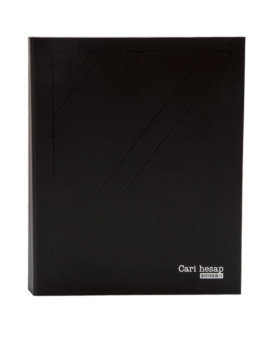 Bayındır Cari Hesap Defteri 320  Yp 20 cm x 28 cm