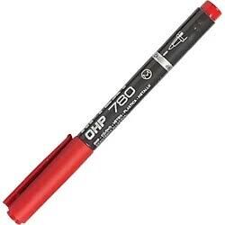 HI-TEXT OHP 780 PERMANENT MARKER (M) KIRMIZI
