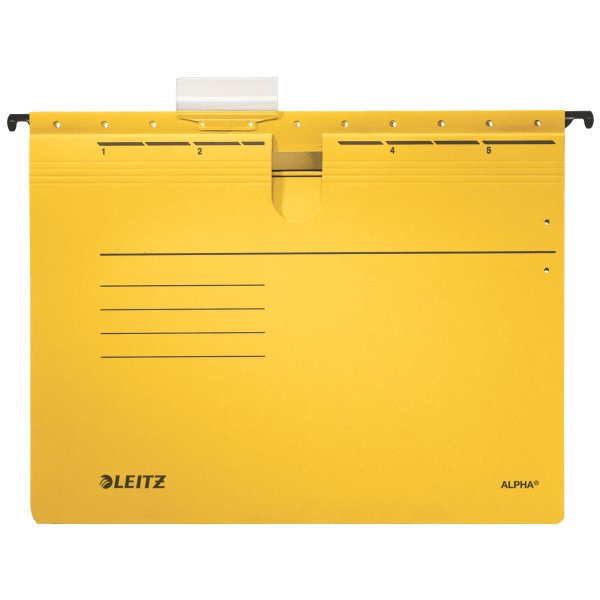 Leitz L-1984 Askılı Dosya Sarı  25'li
