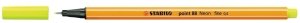 Stabilo 88/024 Fineliner Kalem Florasan Sarı