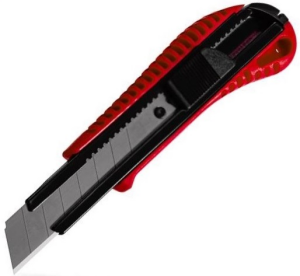 KRAF MAKET BIÇAĞI GENİŞ PLASTİK METAL AĞIZLI 629G