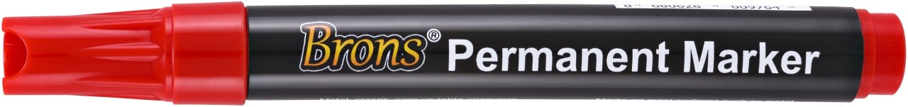 Brons Kırımızı Permanent Marker BR-985