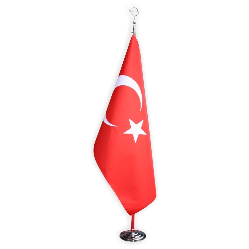 Buket Makam Bayrağı (Direk+Bayrak+Alem)