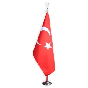 Buket Makam Bayrağı (Direk+Bayrak+Alem)