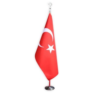 Buket Makam Bayrağı (Direk+Bayrak+Alem)