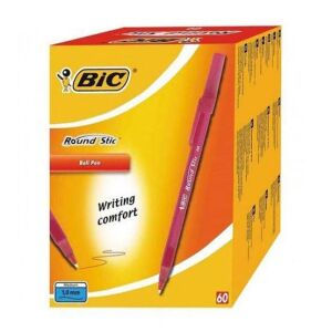 BİC ROUND STİC TÜKENMEZ KALEM KIRMIZI 60 LI