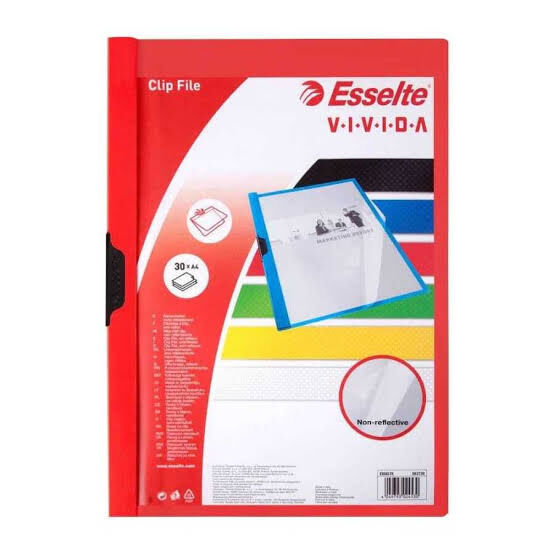 ESSELTE 47203 POŞET DOSYA 10 LU KIRMIZI
