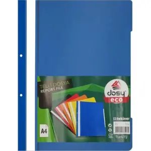 DOSY TELLİ DOSYA 50 Lİ MAVİ