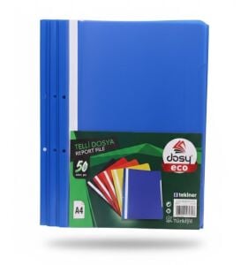 DOSY TELLİ DOSYA 50 Lİ MAVİ