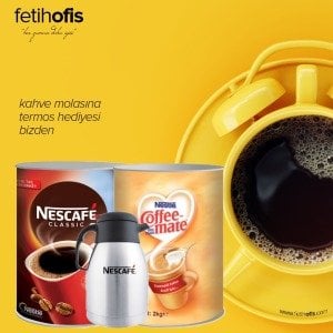 Nescafe Classic 1000gr + Coffemate 2000gr (1,2 Lt Termos Hediyeli )