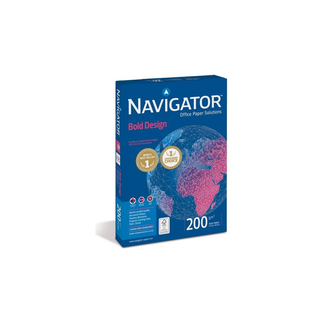 Navigatör A4 200 gr A4 Kağıdı 1 Paket 150'li