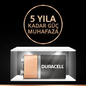 DURACELL PİL 9 VOLT TEKLİ