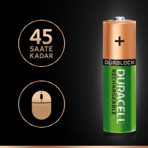 Duracell AA Şarj Edilebilir Pil 2500 mAh 2'li