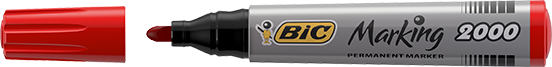 Bic 2000 Permanent Marker Kırmızı