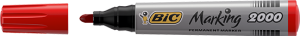 Bic 2000 Permanent Marker Kırmızı