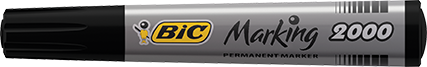 Bic 2000 Permanent Marker Siyah