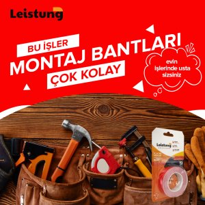 Leistung LT-1246 İç&Dış Mekan Montaj Bandı