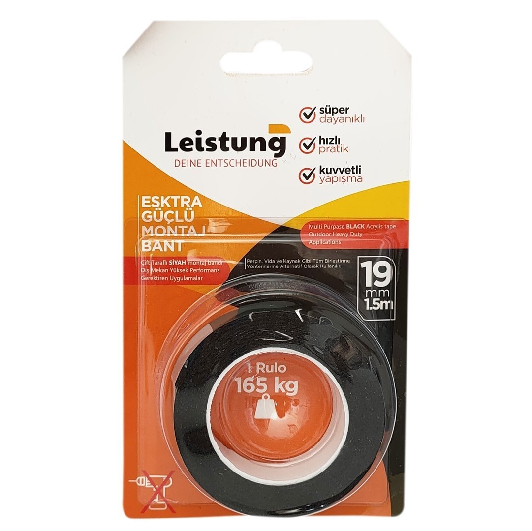 Leistung LT-1252 Extra Güçlü Montaj Bandı