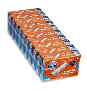 Delta 1552 Zımba Teli 24/6 Beyaz