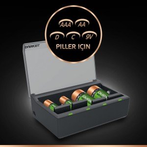 Duracell Yüksek Hızlı Pil Şarj Cihazı CEF22