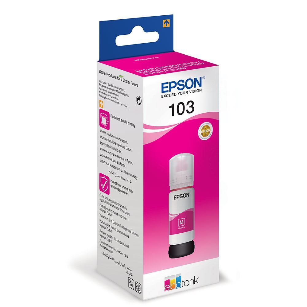 Epson 103-C13T00S34A Kırmızı Orjinal Mürekkep