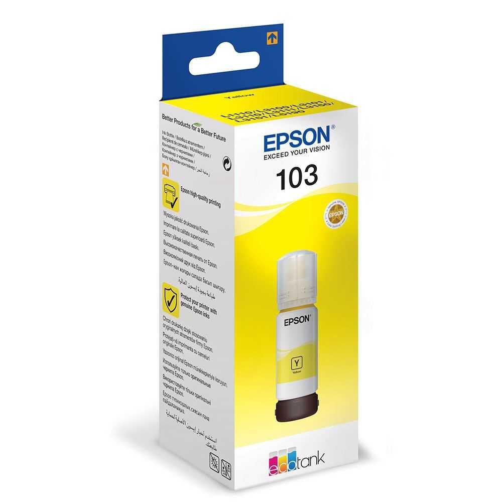 Epson 103-C13T00S44A Sarı Orijinal Mürekkep