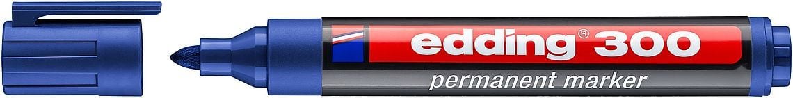 Edding E-300 Permanent Marker Mavi